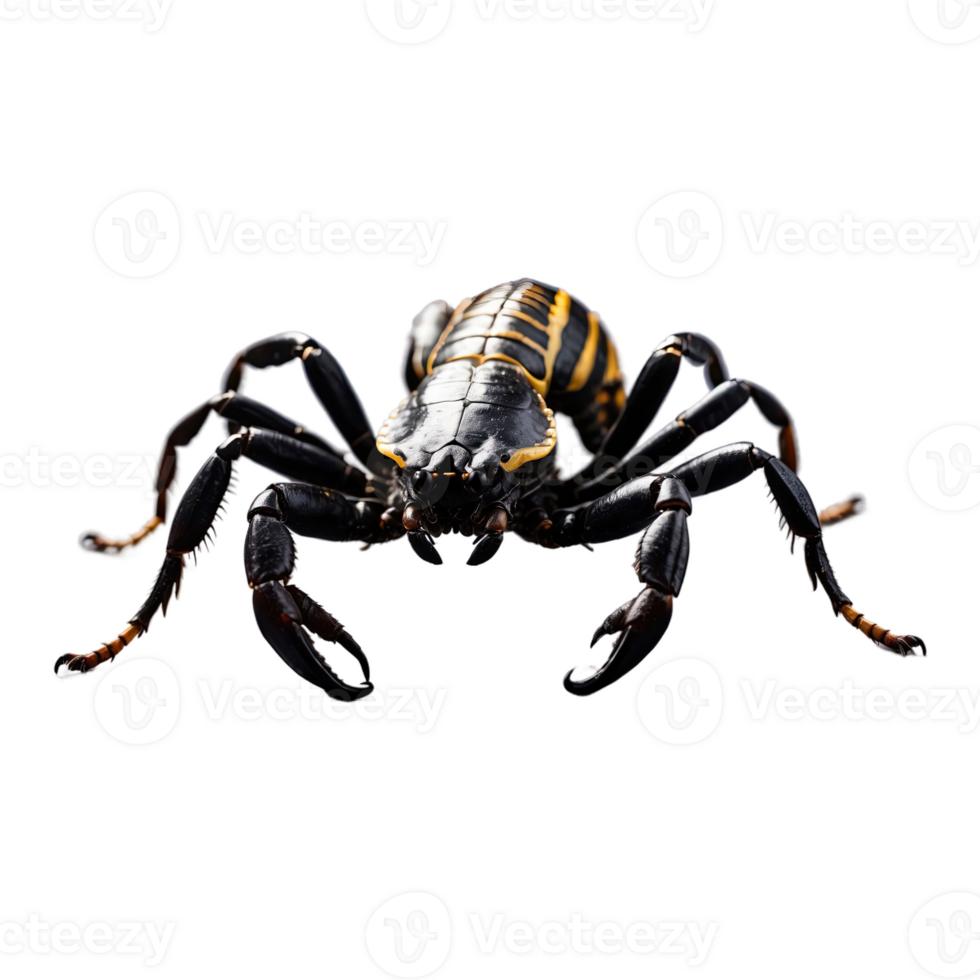 AI generated Scorpion isolated on transparent background png