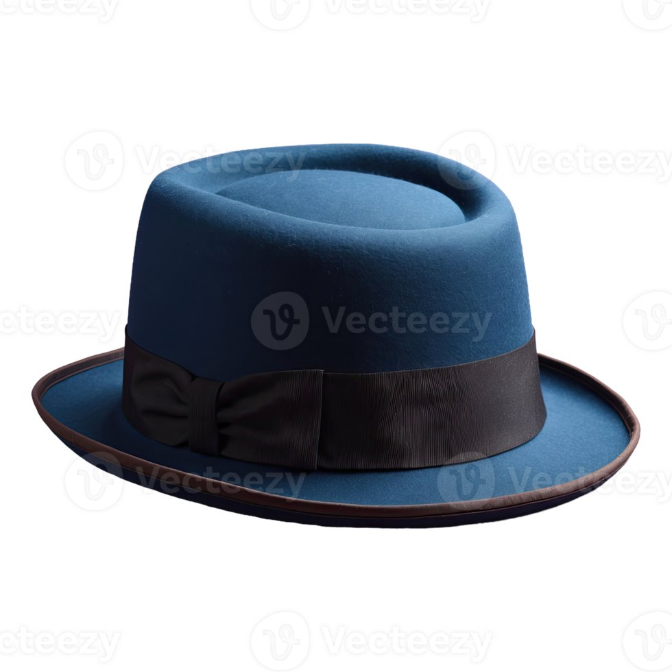 AI generated Bowler Hat isolated on transparent background png