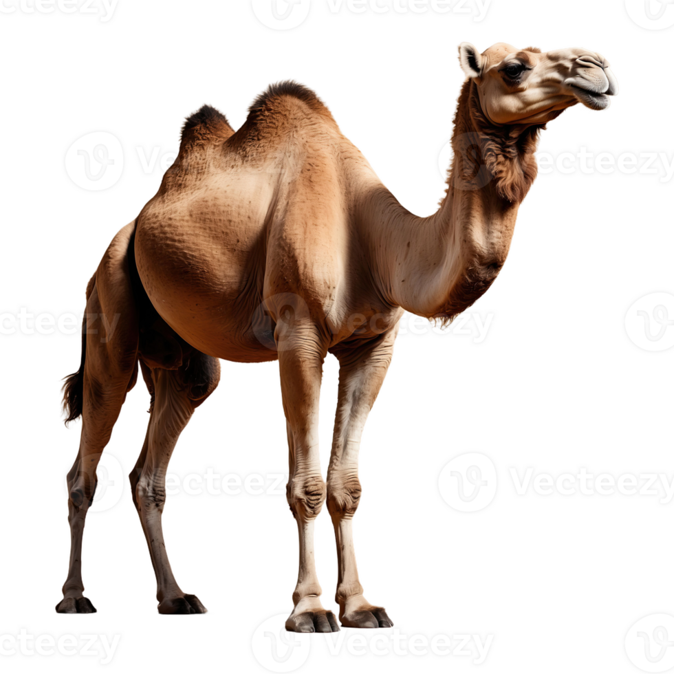 AI generated Camel isolated on transparent background png