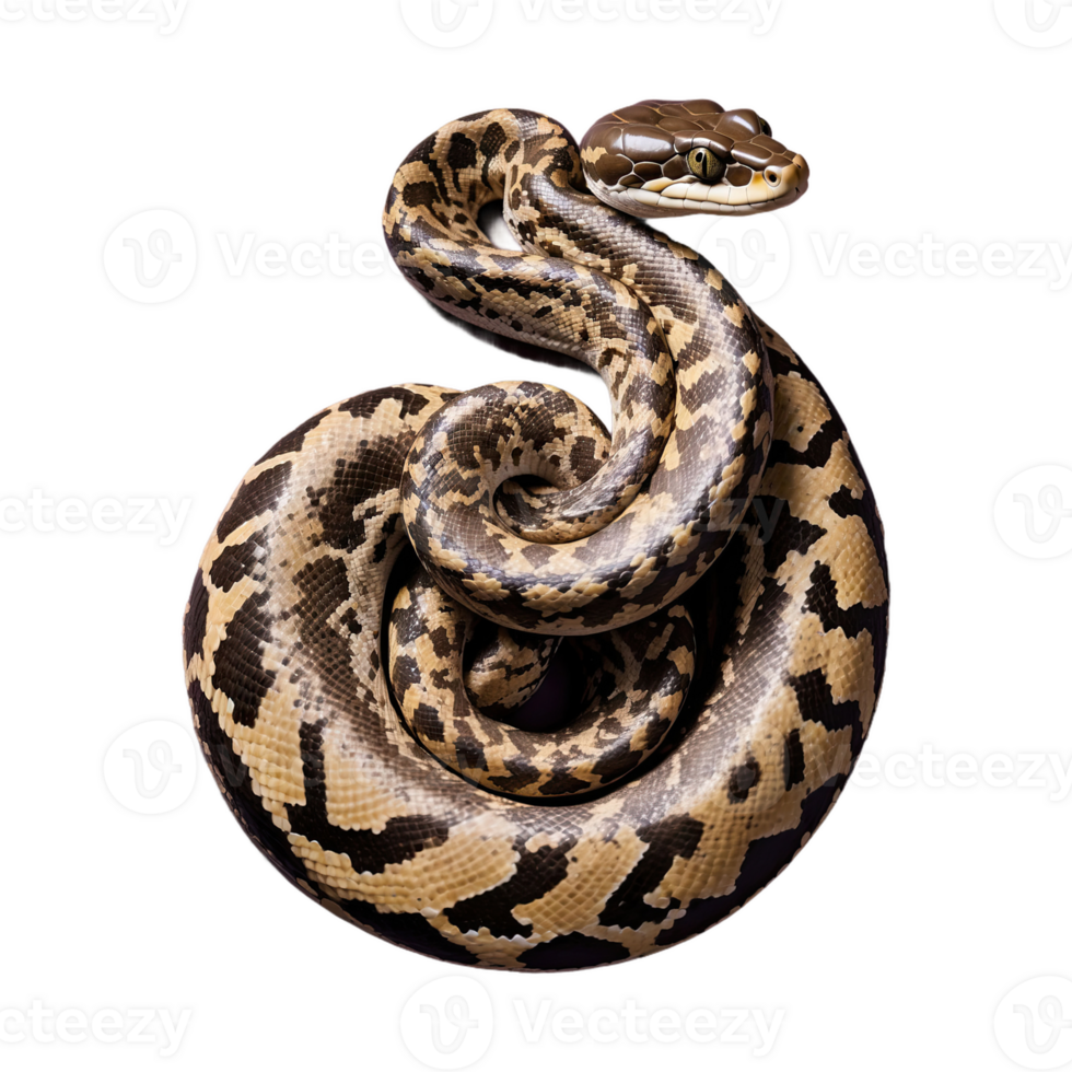 AI generated Python isolated on transparent background 36398233 PNG