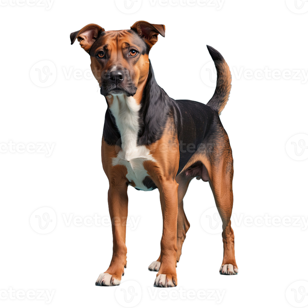 AI generated Dog isolated on transparent background png