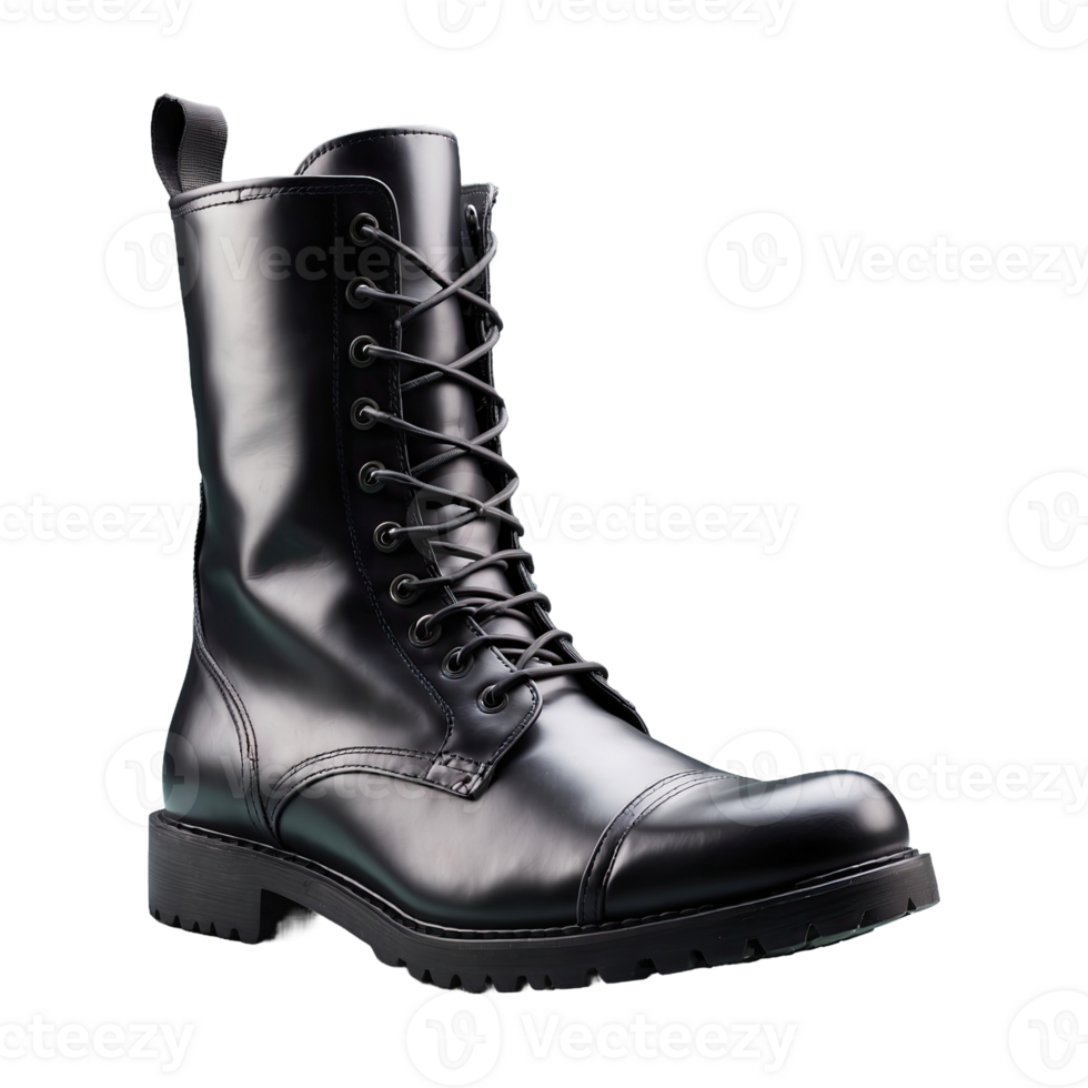 AI generated Combat Boot isolated on transparent background png