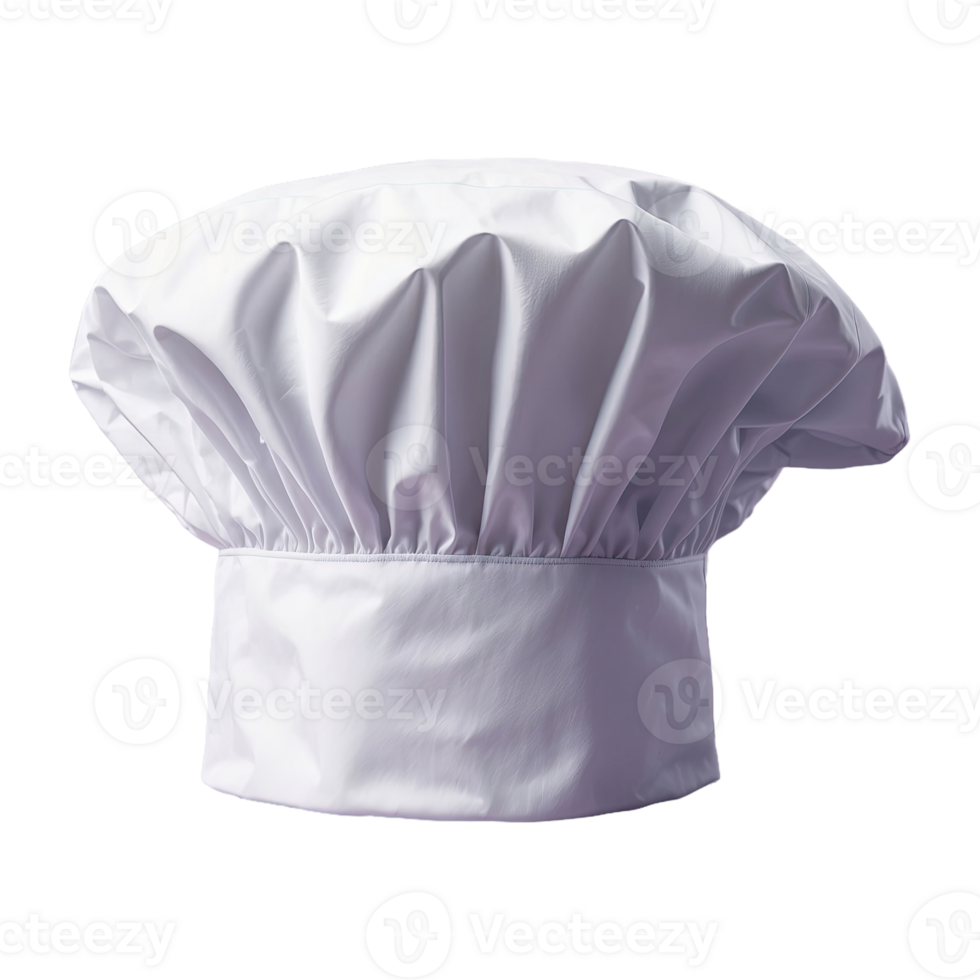 AI generated Chef Hat isolated on transparent background png