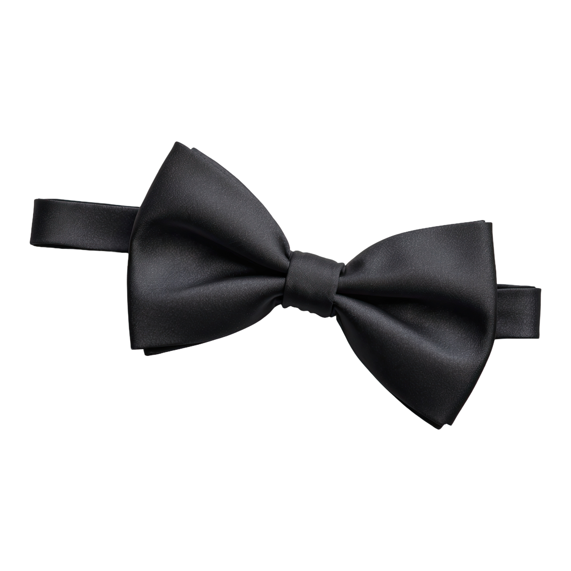 AI generated Classic Black Bow Tie isolated on transparent background ...