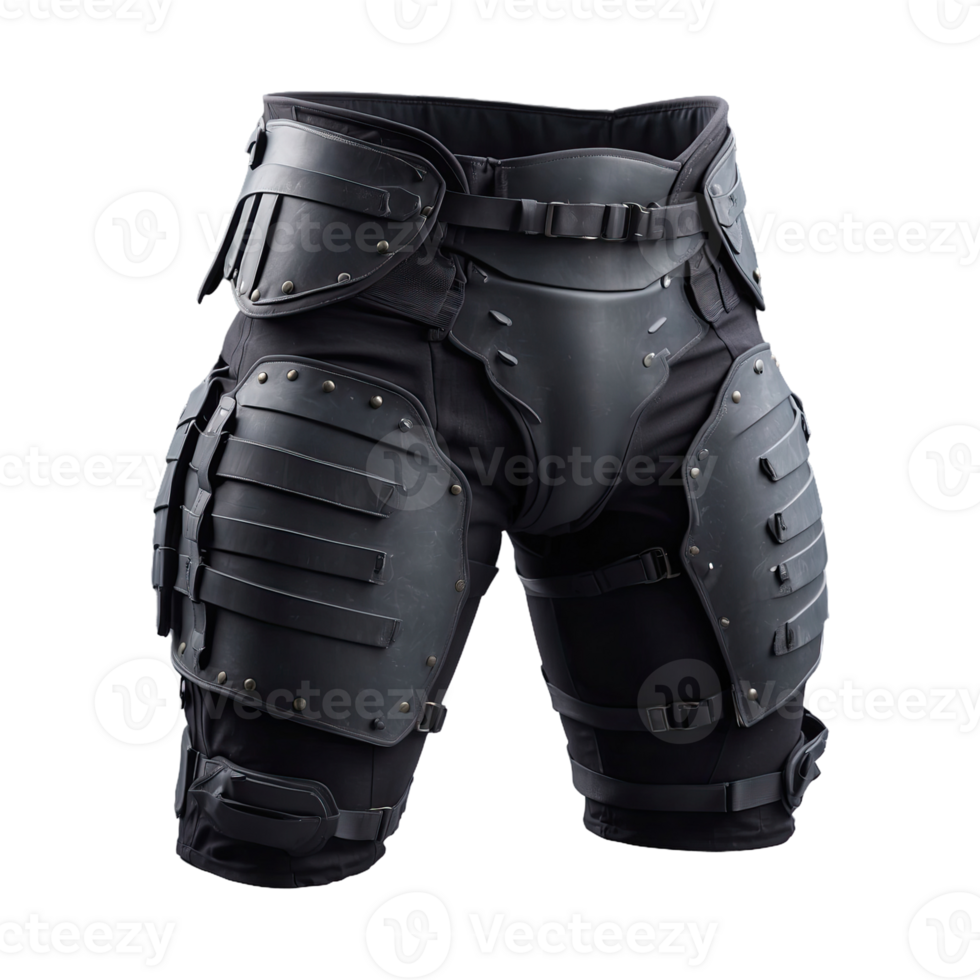 AI generated Armoured pant isolated on transparent background png