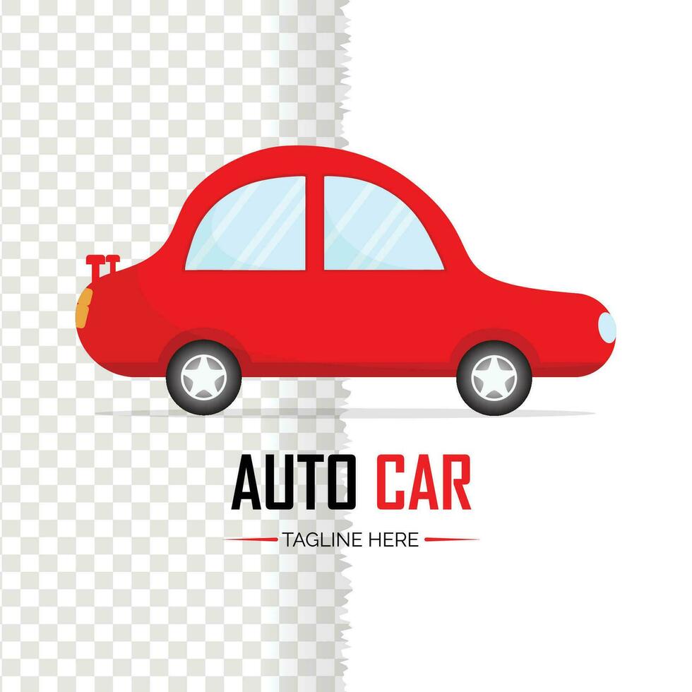 Passenger cartoon style car modern auto vehicles, wheeled motor transport designs vector