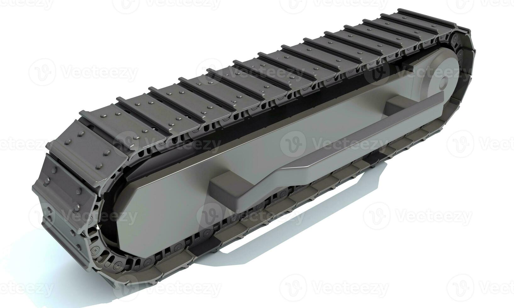 Track Kit 3D rendering on white background photo