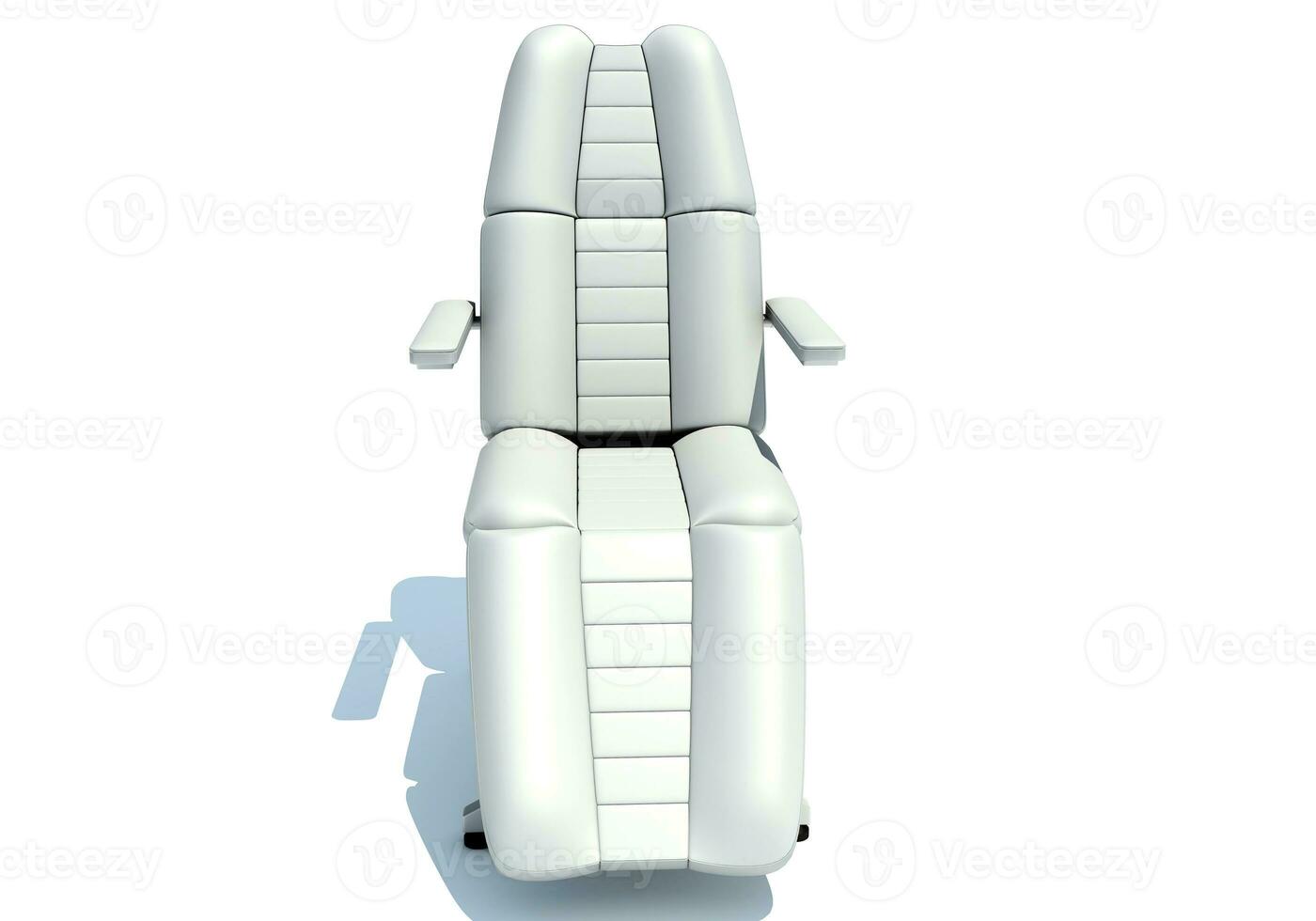 Medical Examination Chair 3D rendering on white background photo