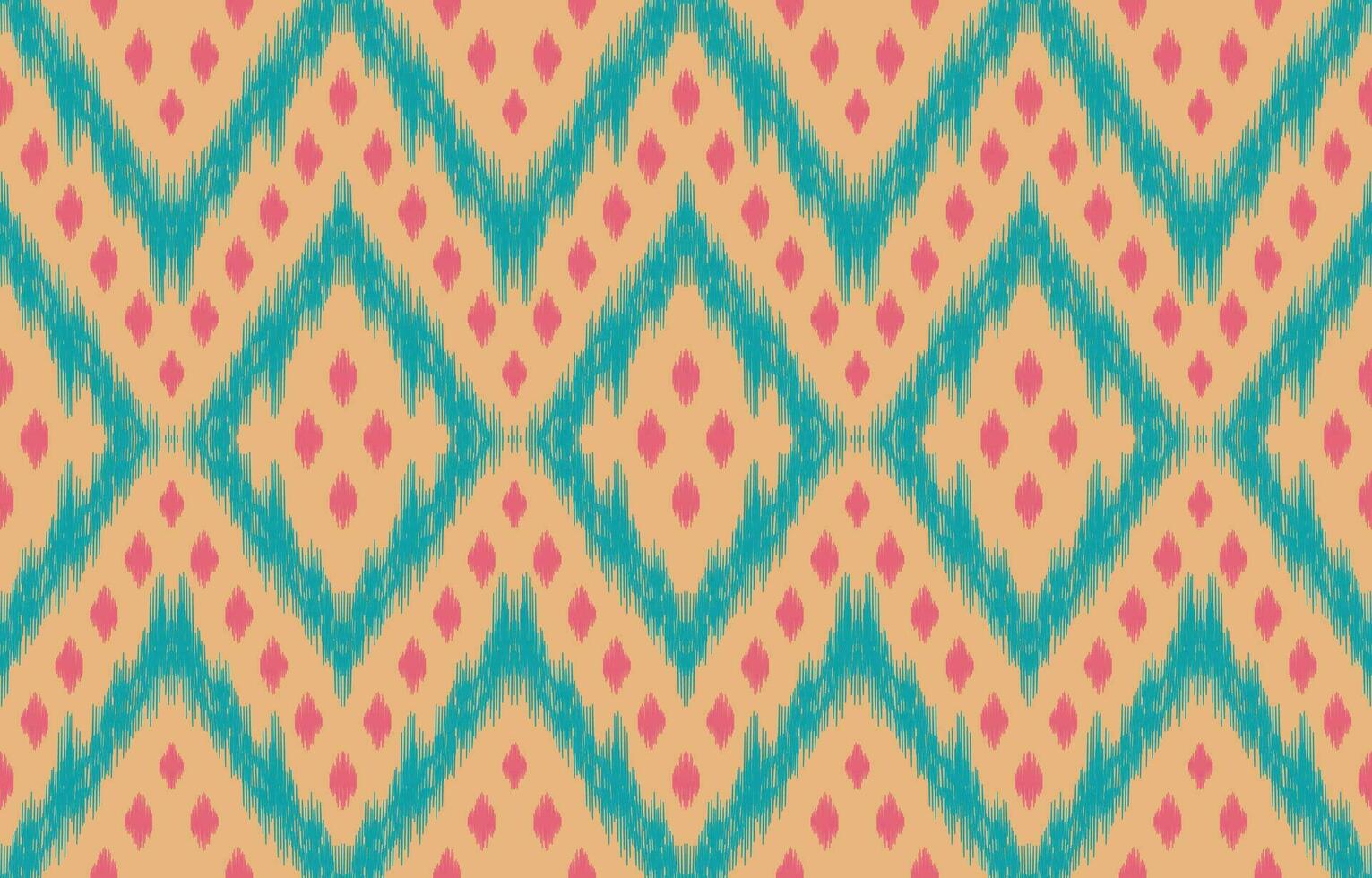 étnico resumen ikat Arte. azteca ornamento impresión. geométrico étnico modelo sin costura color oriental. diseño para antecedentes ,cortina, alfombra, fondo de pantalla, ropa, envase, batik, vector ilustración.