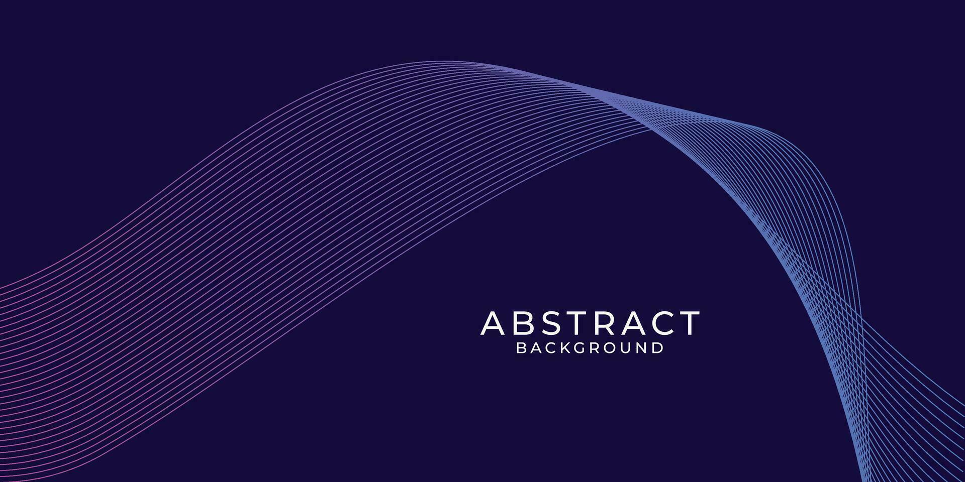 Abstract curved and wave lines background template vector