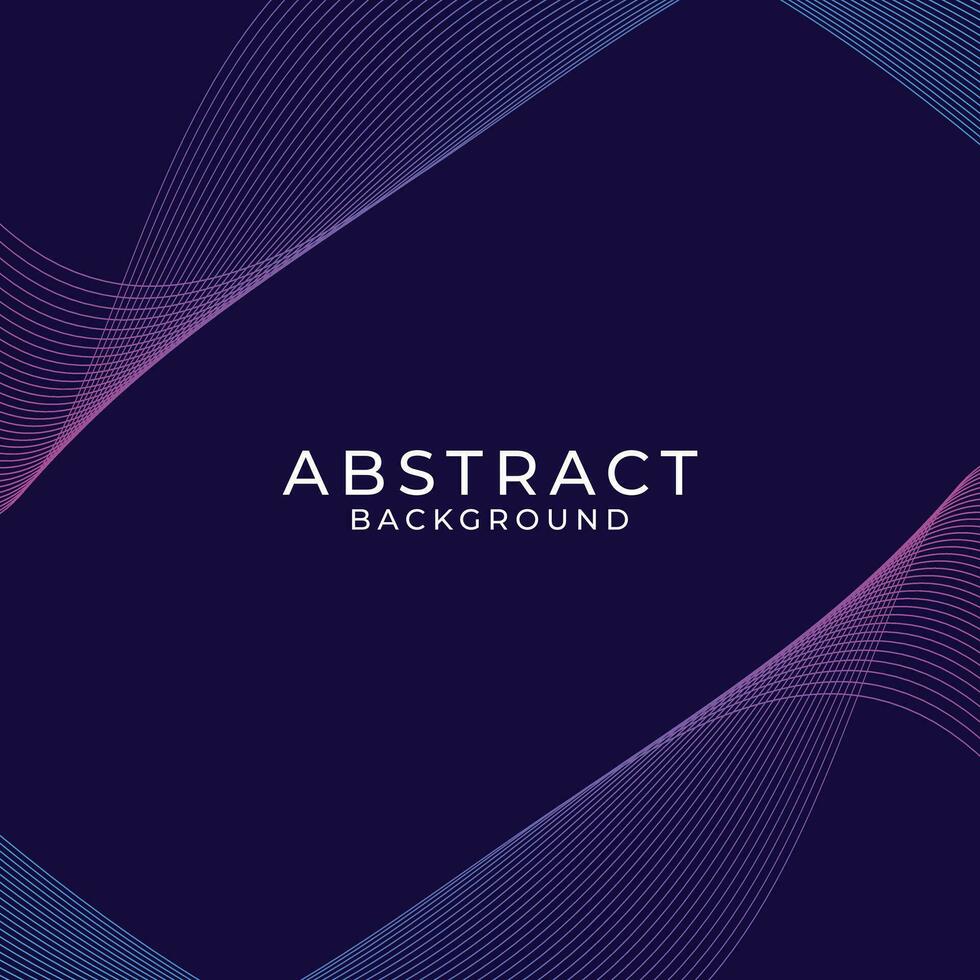 Abstract curved and wave lines background template vector