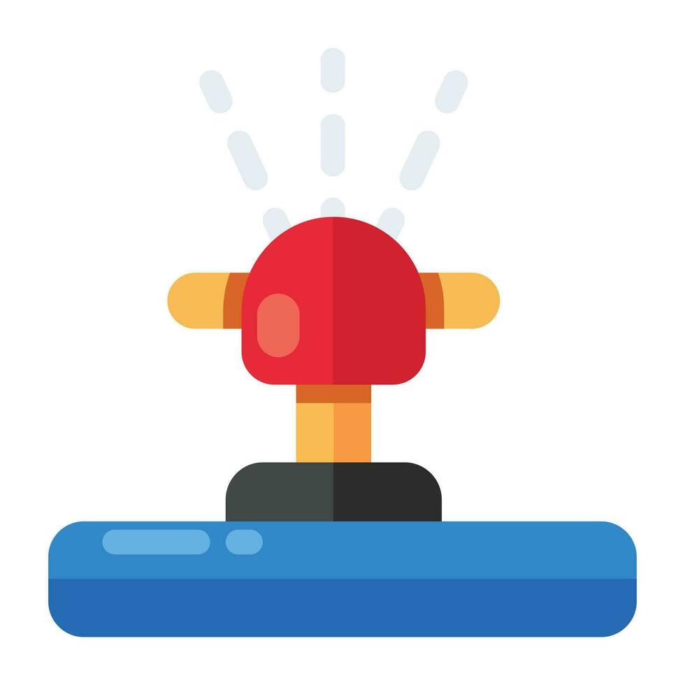 A unique design icon of joystick vector