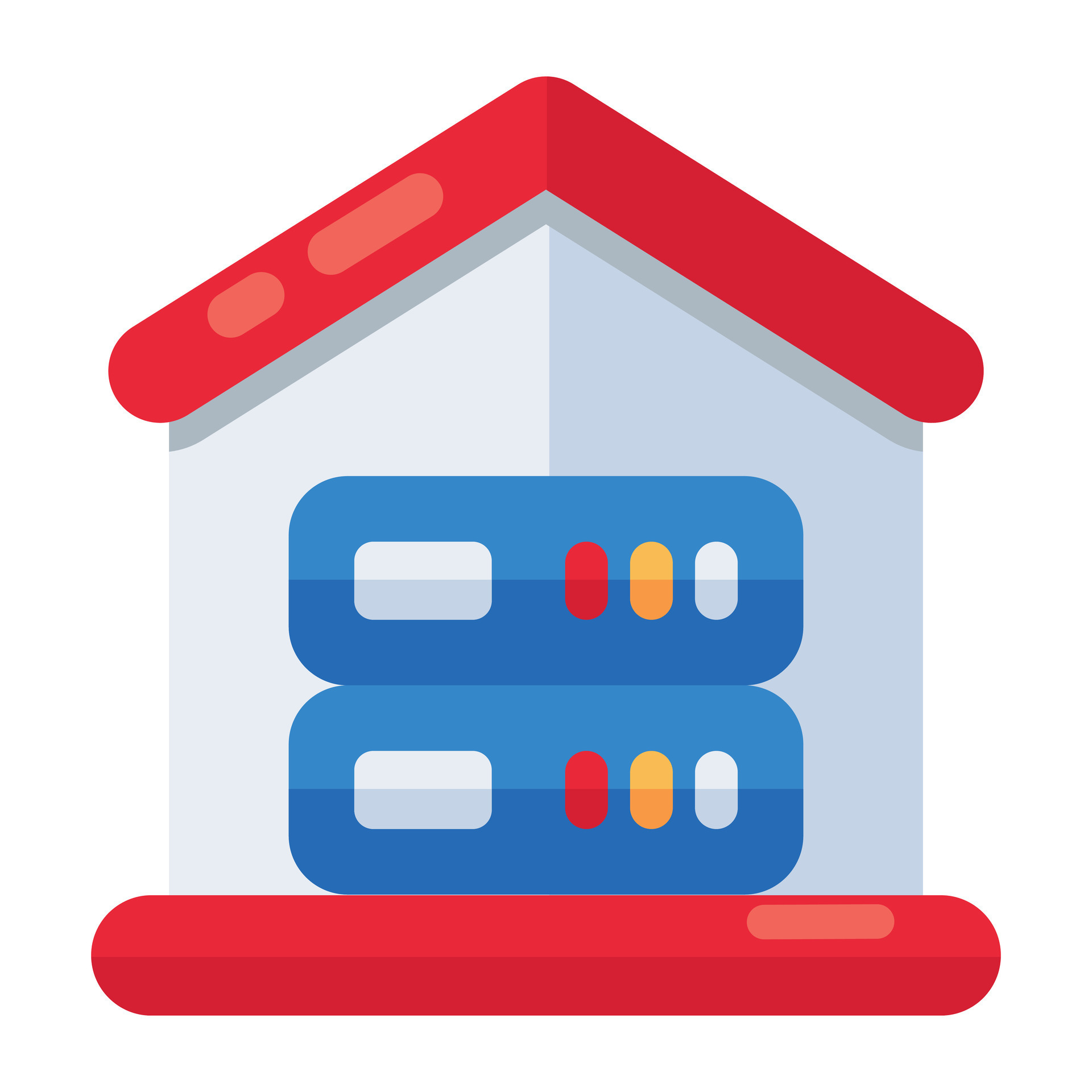 A unique design icon of server room 36402225 Vector Art at Vecteezy