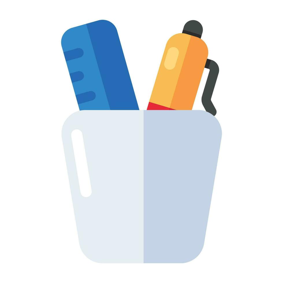 A premium download vector of stationery holder