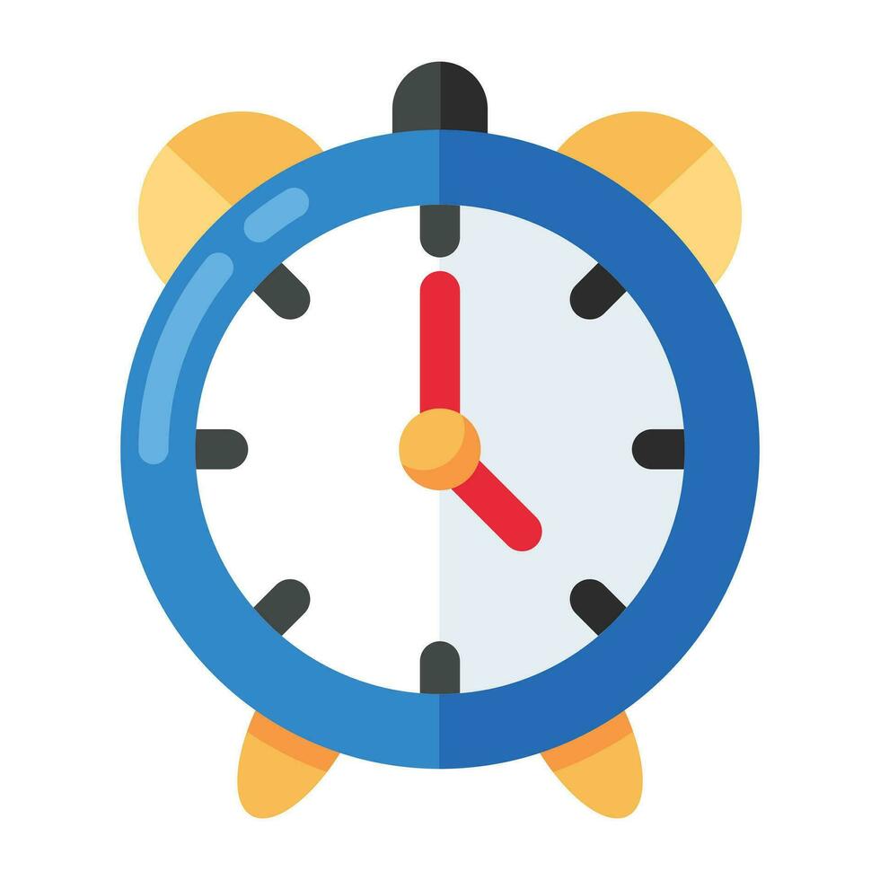 Modern design icon of alarm clock vector