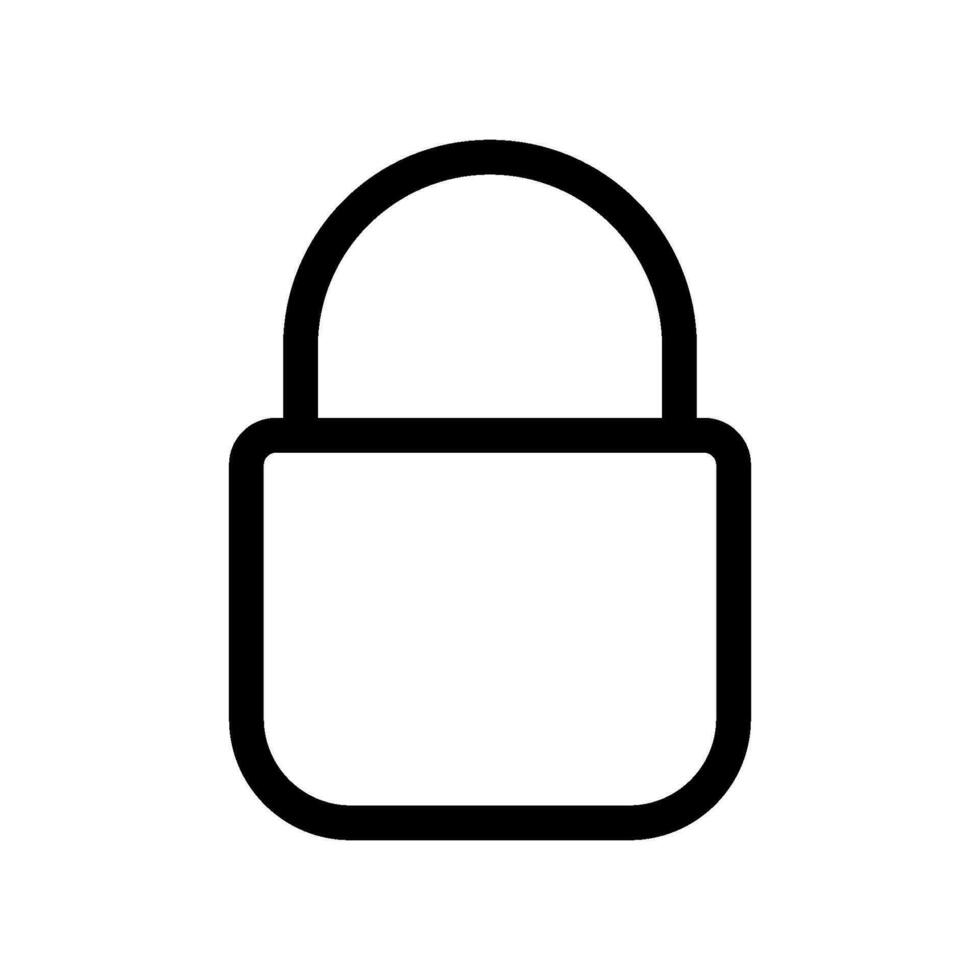 Padlock icon vector design templates