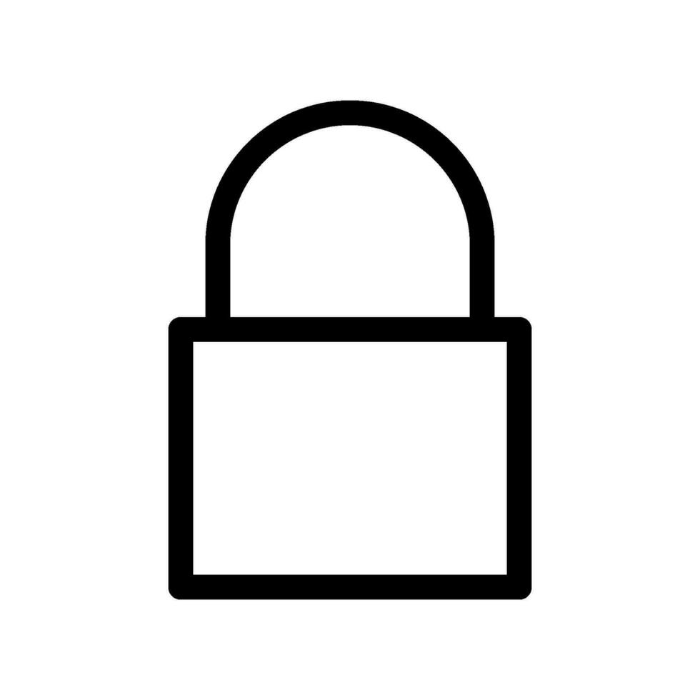 Padlock icon vector design templates