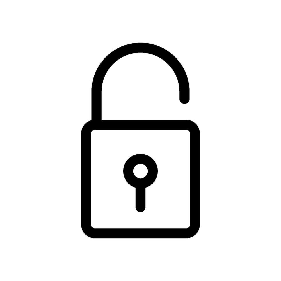 Padlock icon vector design templates