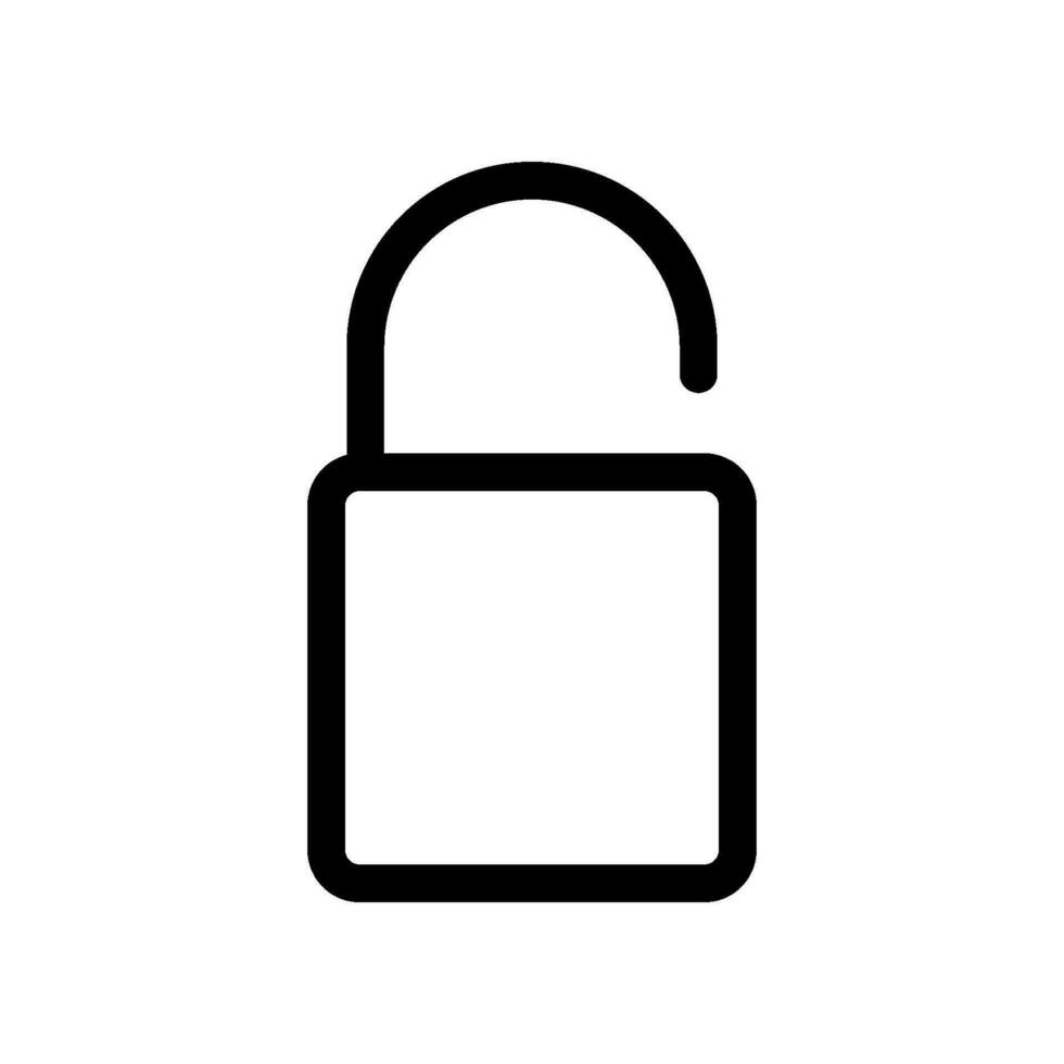 Padlock icon vector design templates