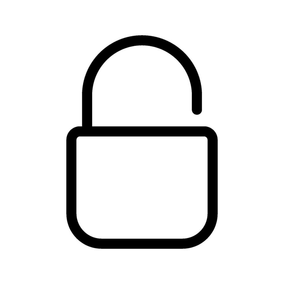 Padlock icon vector design templates