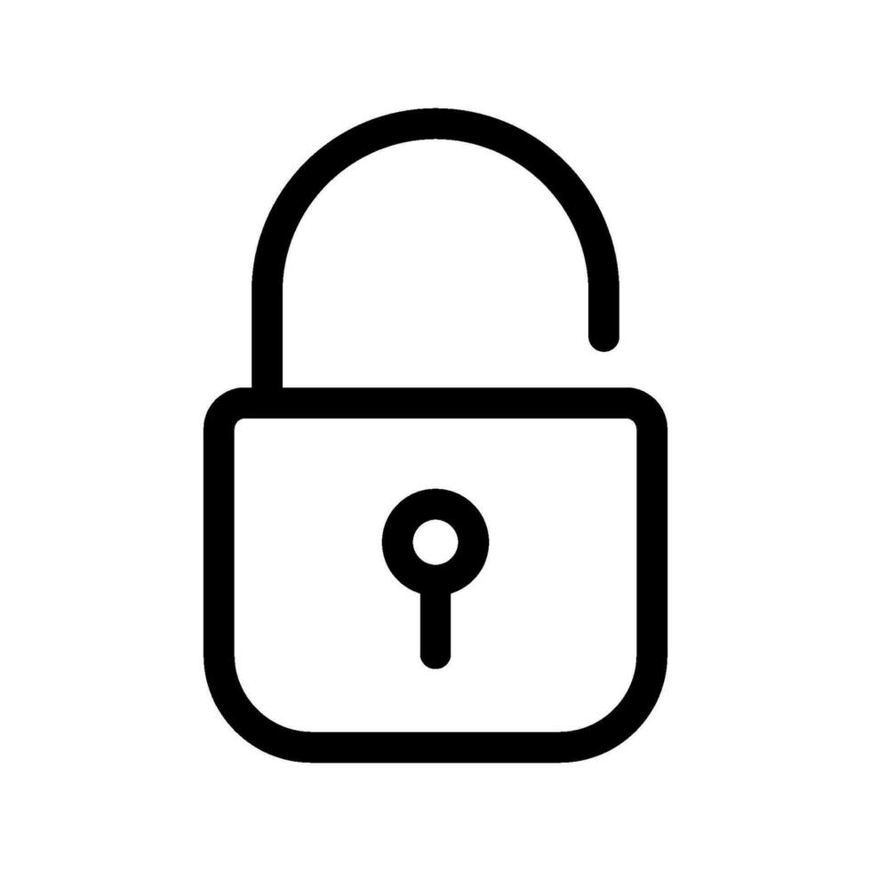 Padlock icon vector design templates