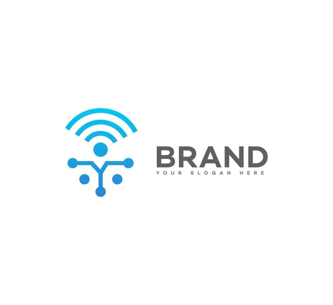 sensor logo Vector Template