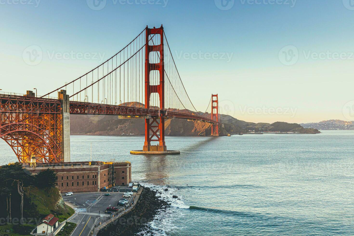 Bridges and architects in San Francisco, USA photo