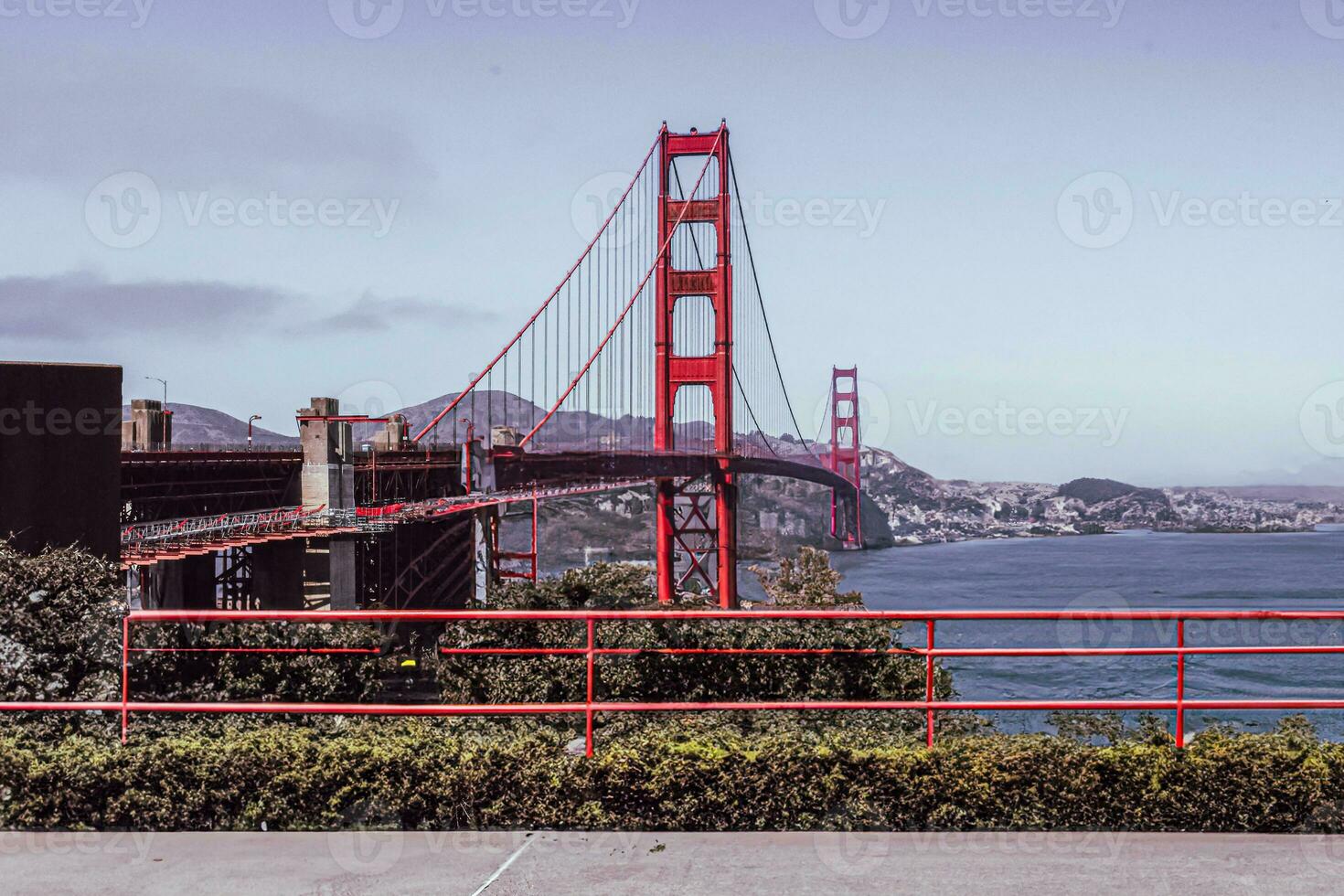Bridges and architects in San Francisco, USA photo