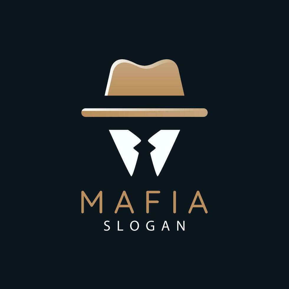 vector gráfico diseño, mafia logo diseño