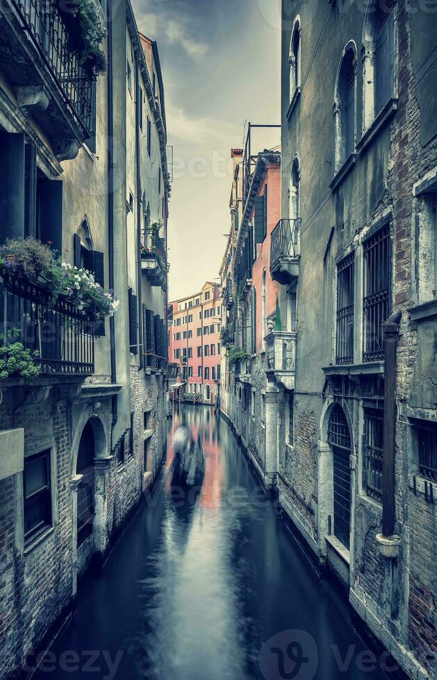 Old street in Venice photo