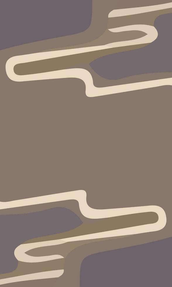Aesthetic brown abstract background with copy space area. Suitable for poster and banner vector