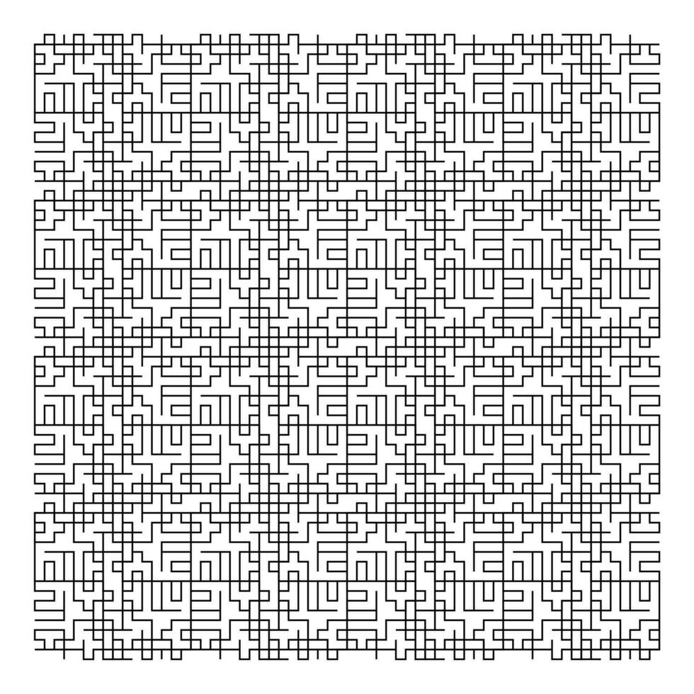 Maze puzzle game vector pattern
