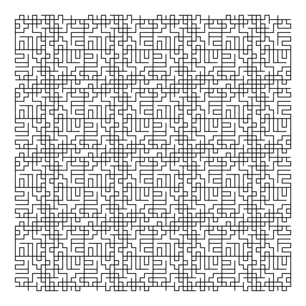 Maze puzzle game vector pattern