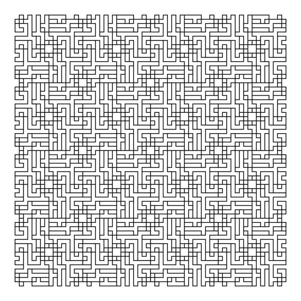 Maze puzzle game vector pattern