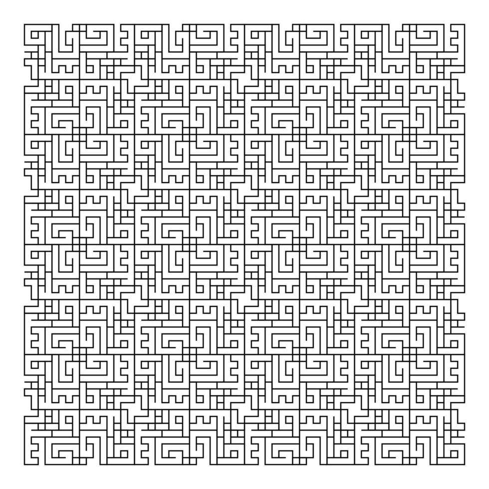 Maze puzzle game vector pattern