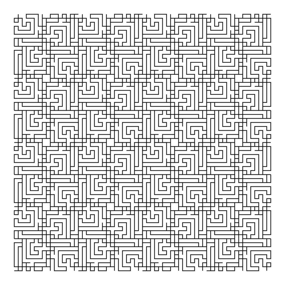 Isolated Artwork Design with Line Motif vector