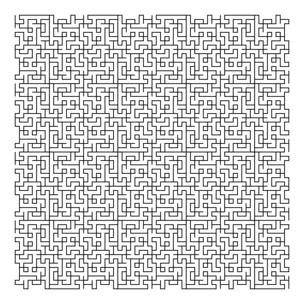 Maze puzzle game vector pattern