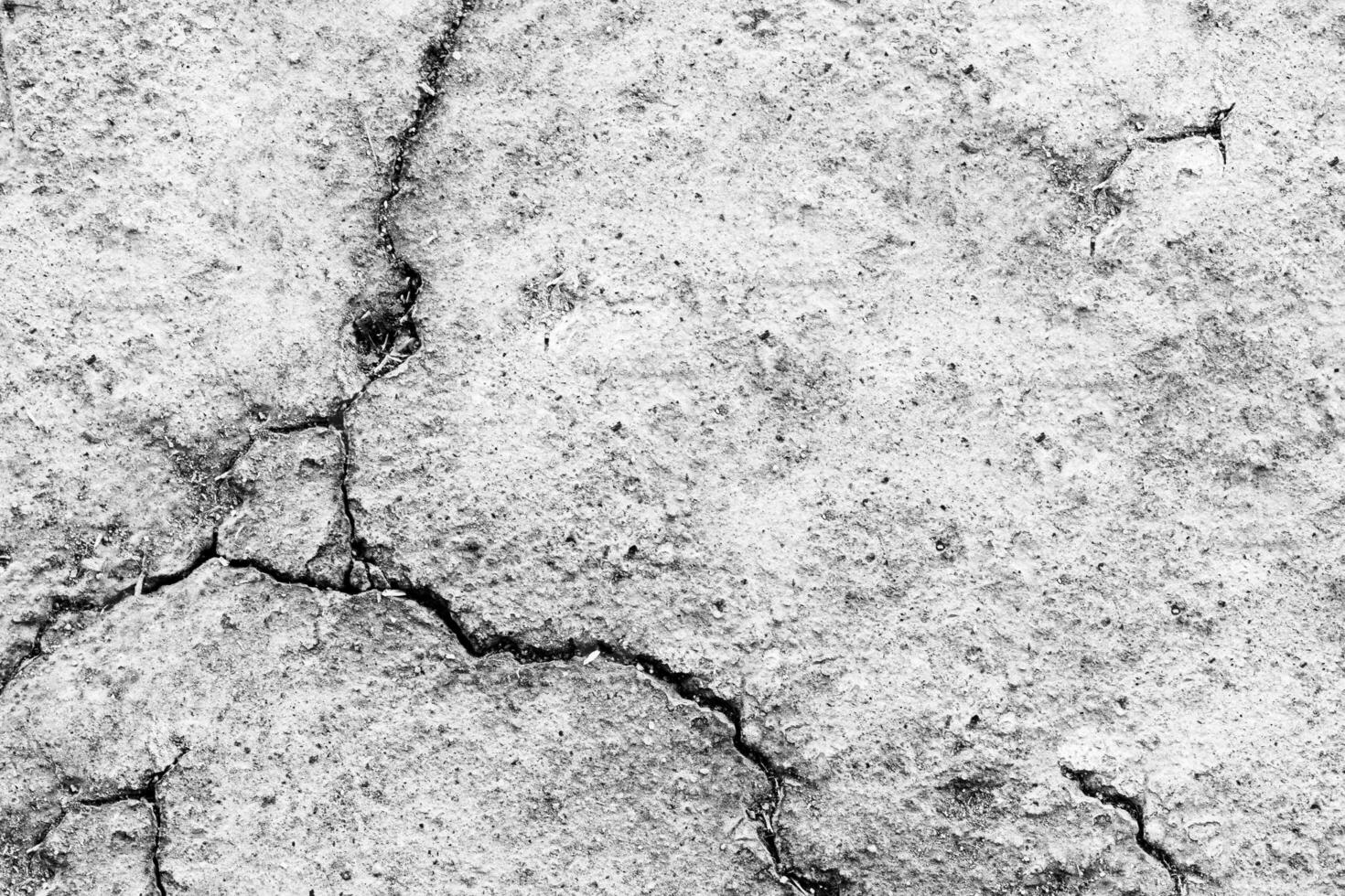 Concrete wall texture with crack photo