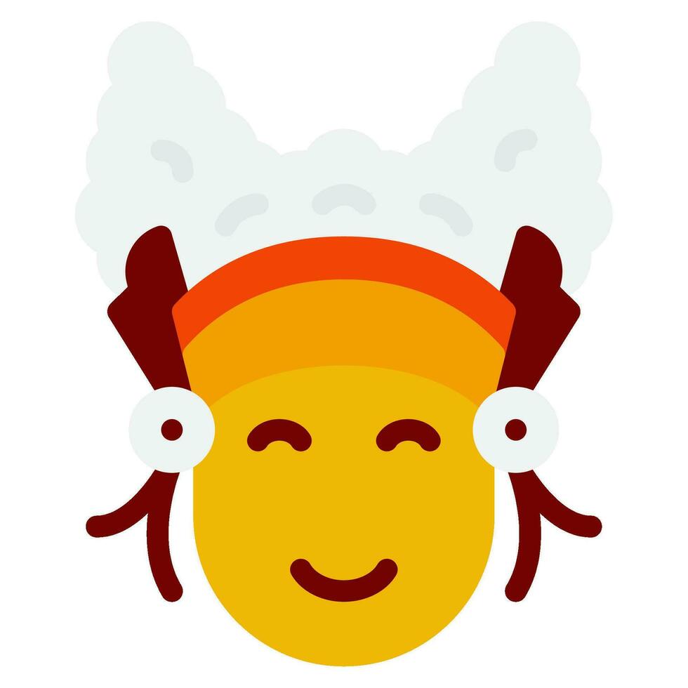 Legong Icon Illustration for web, app, infographic, etc vector