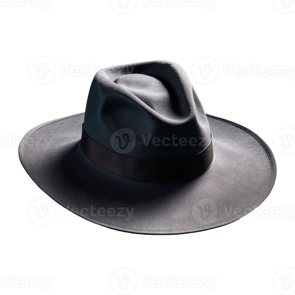 AI generated Spy Hat isolated on transparent background png