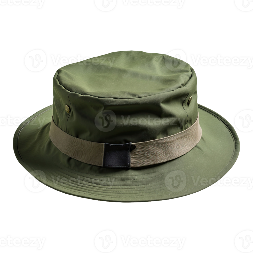 AI generated Army hat isolated on transparent background png