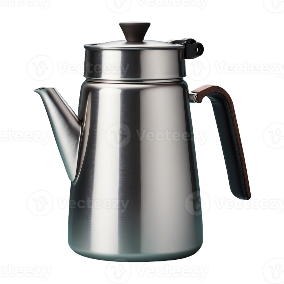 AI generated Camping Coffee Pot isolated on transparent background png