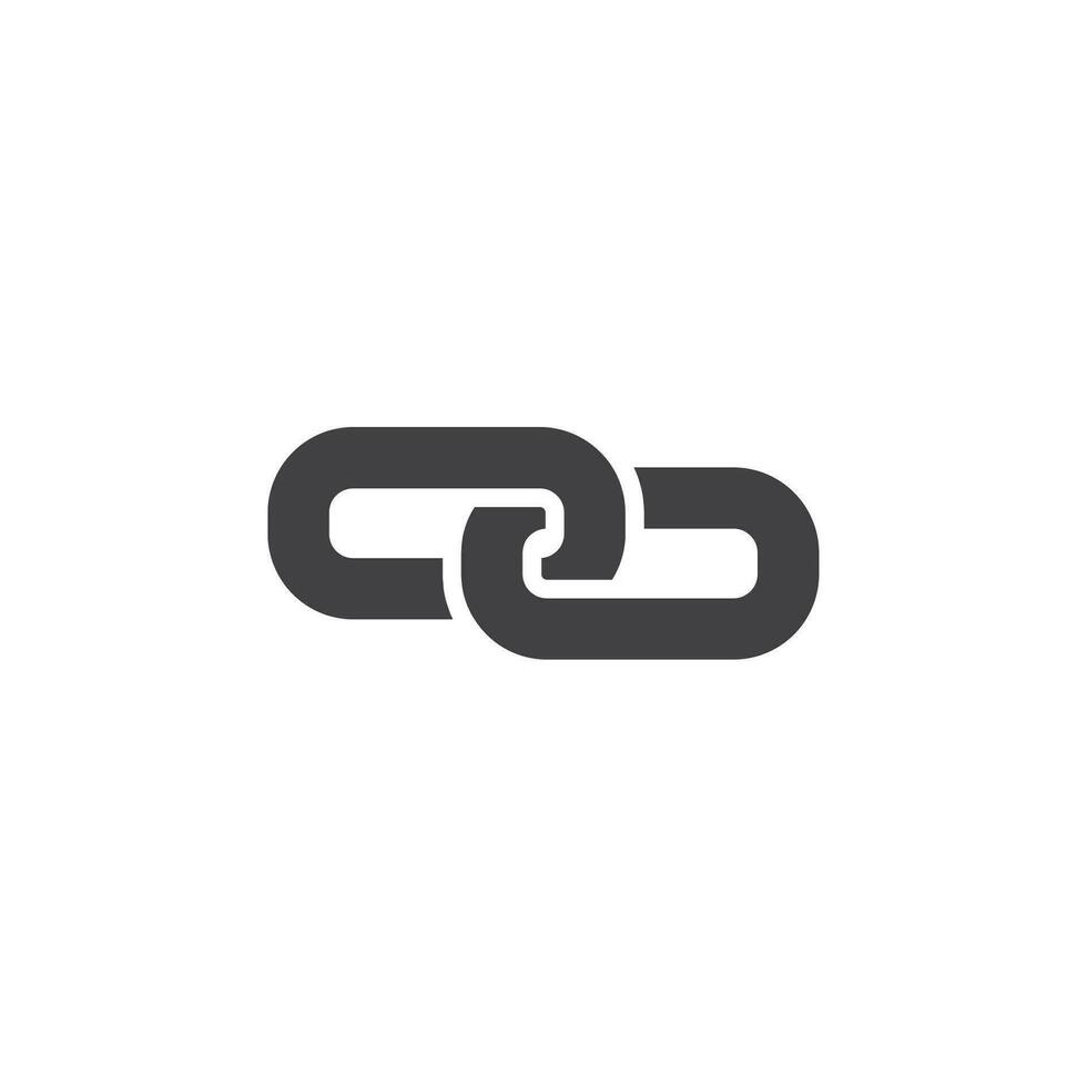 link icon. sign for mobile concept and web design. outline vector icon. symbol, logo illustration. vector graphics.