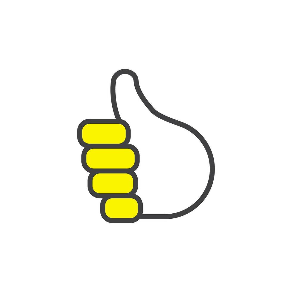 like icon. sign for mobile concept and web design. outline vector icon. symbol, logo illustration. vector graphics.