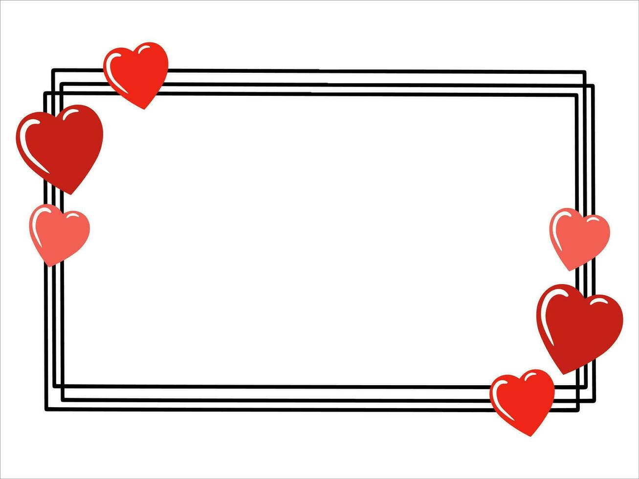 Background for Valentine vector