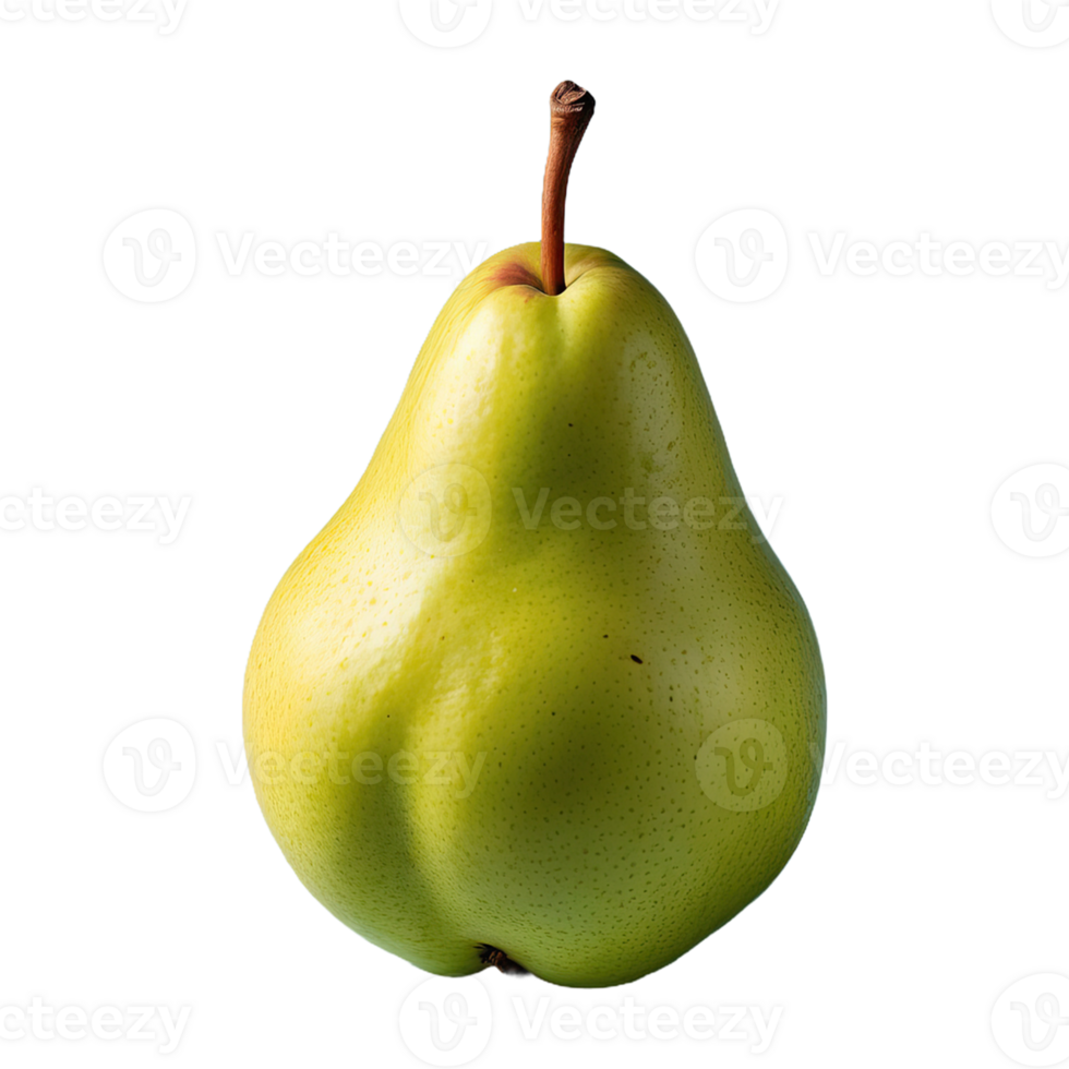 AI generated Pear fruit isolated on transparent background png