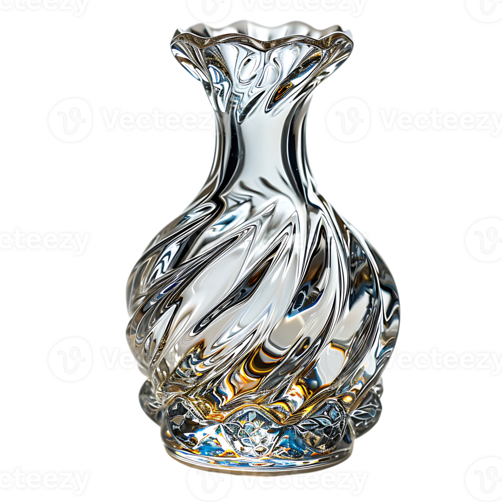 AI generated Elegant Crystal Vase 36409207 PNG