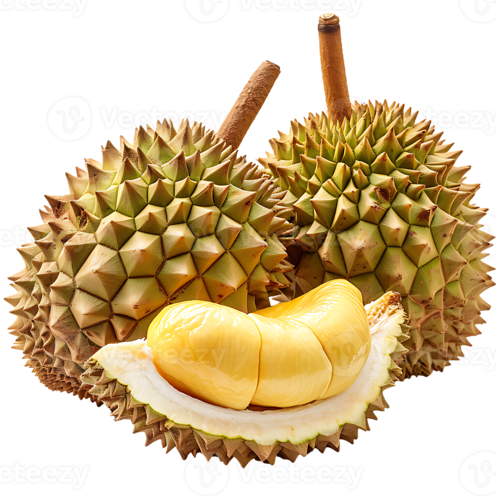AI generated Exotic Durian Fruit png