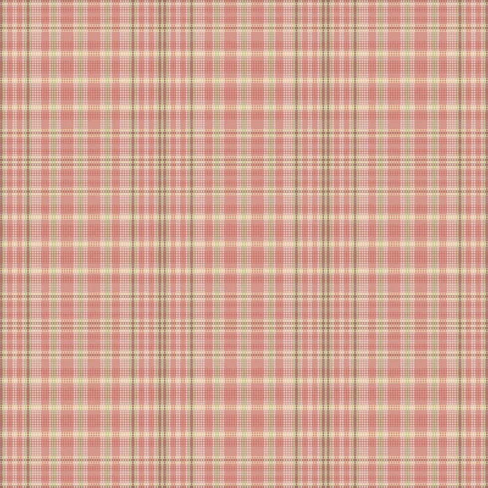 Tartan plaid pattern with texture and summer color. vector