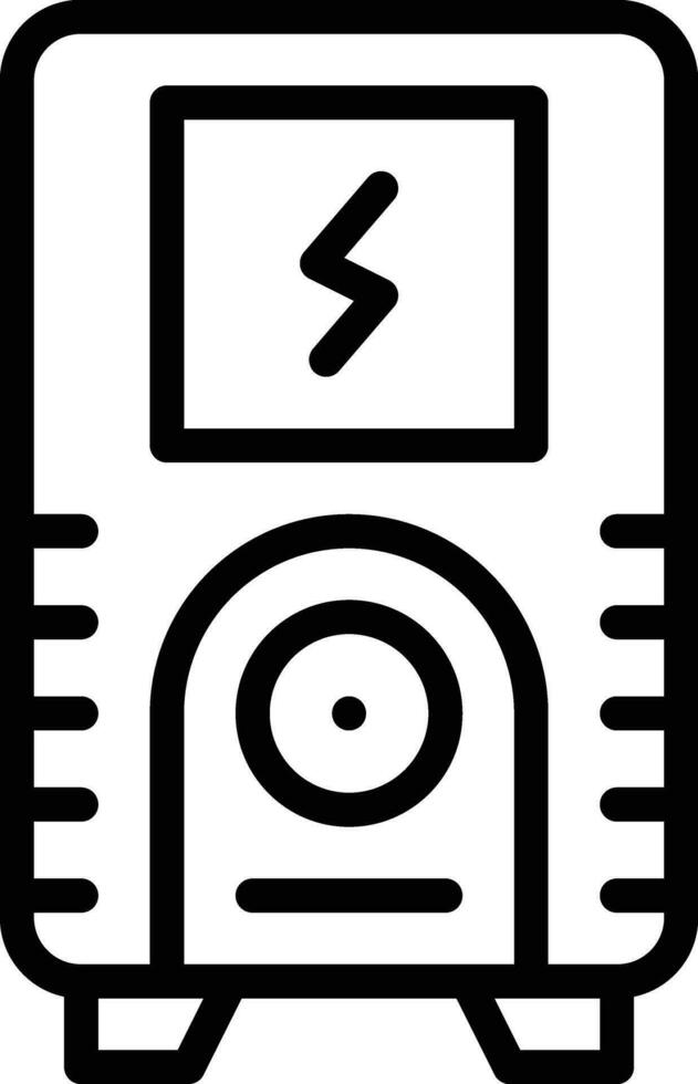 Uninterrupted Power Supply Vector Icon